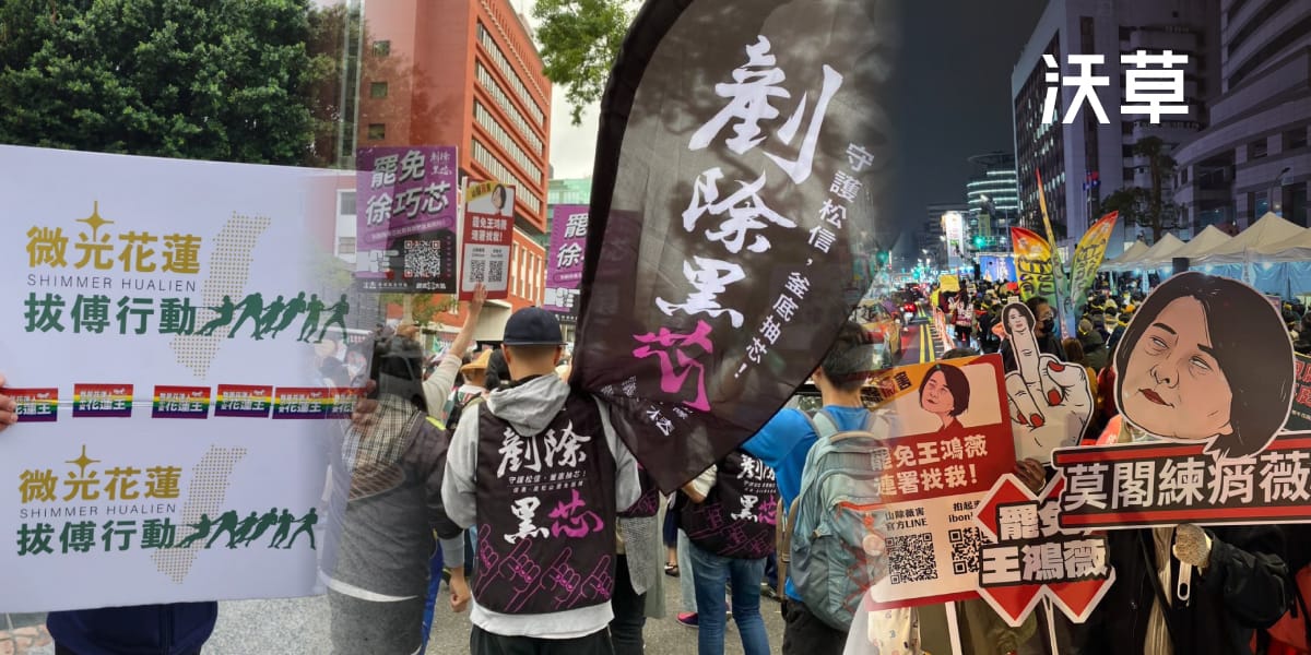 大罷免來臨，超過 20 區連署中！民調 33%選民不滿選區藍委，已過罷免門檻