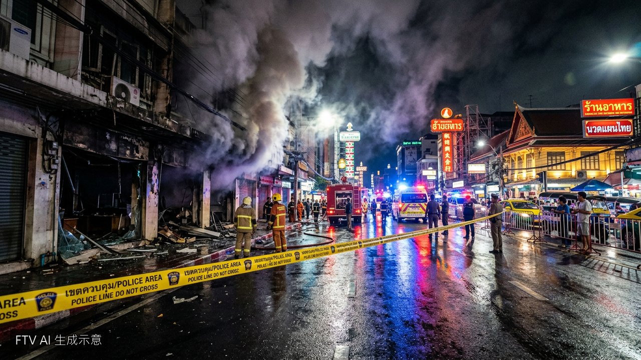 泰國曼谷夜店凌晨驚傳惡火　至少27人不幸喪生