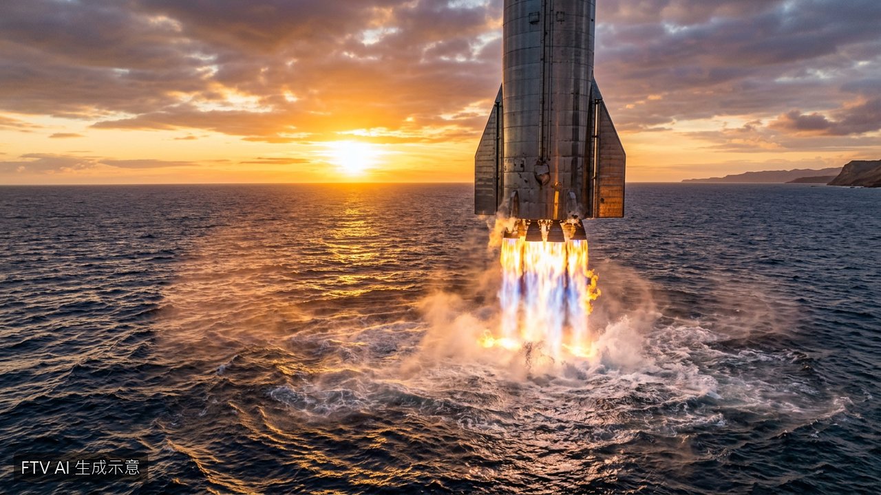 SpaceX星艦完成軌道飛行　降落太平洋側翻爆炸's story cover image