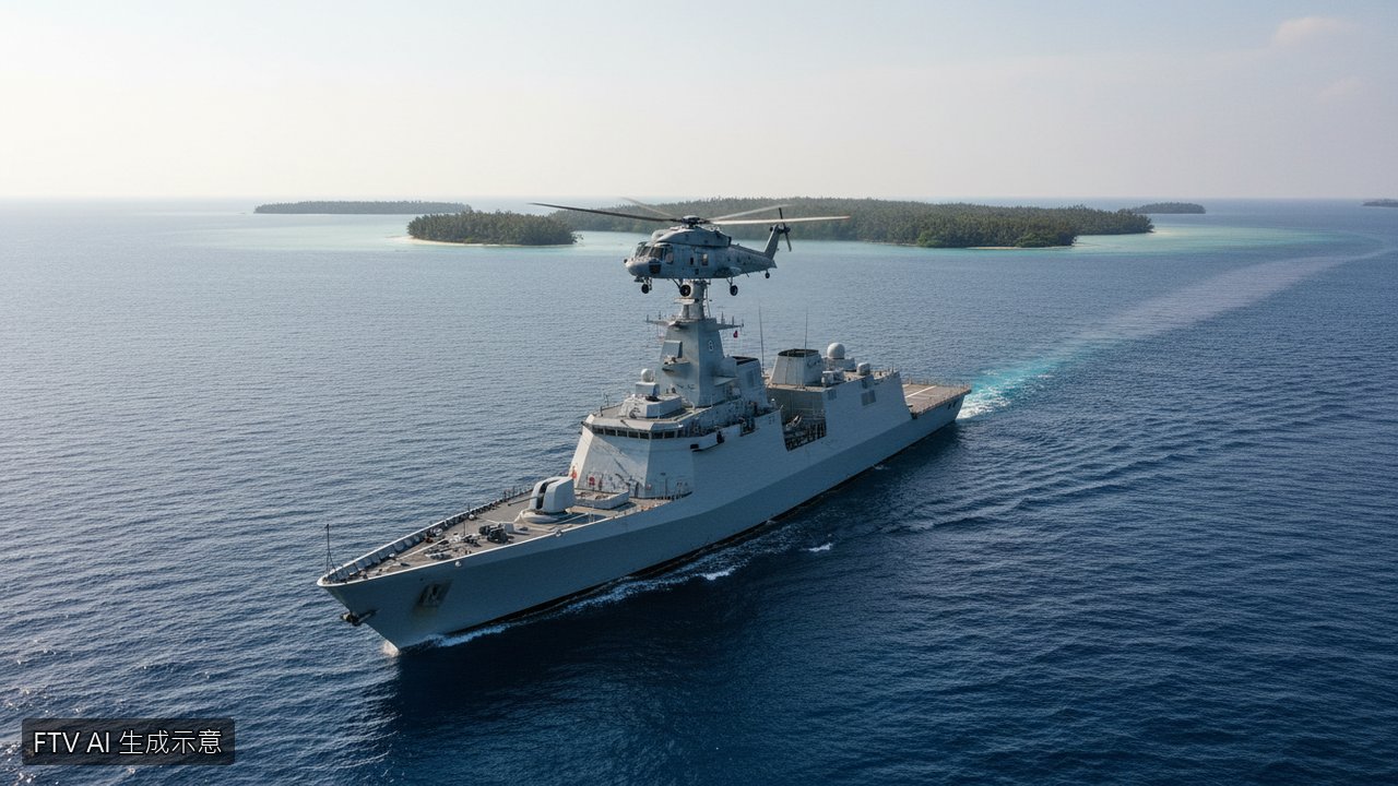 南海局勢升溫！中國控荷蘭軍艦挑釁　派兵驅離西沙海域