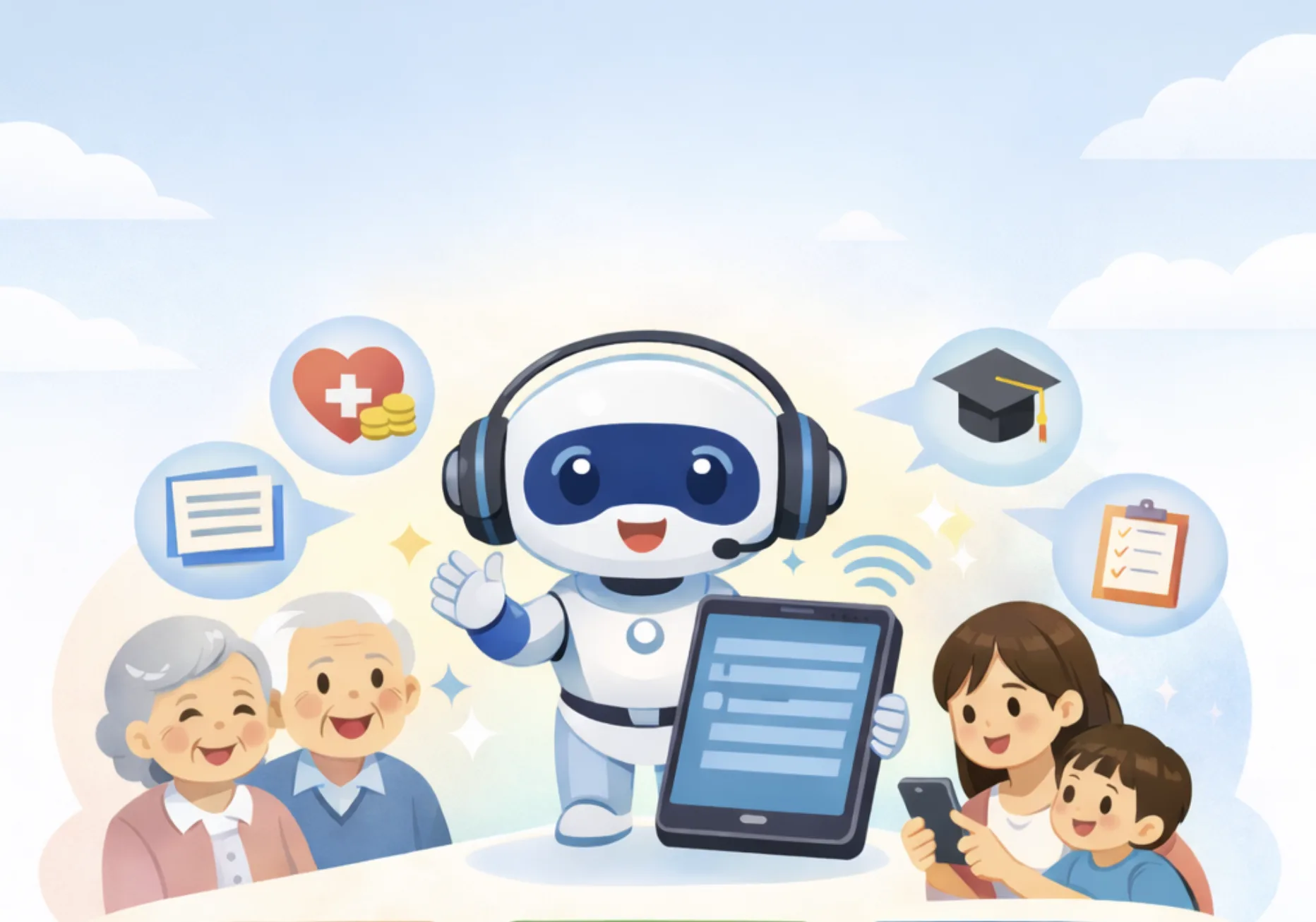 竹縣「AI縣民管家」年底上路　通知福利津貼即時申辦's story cover image