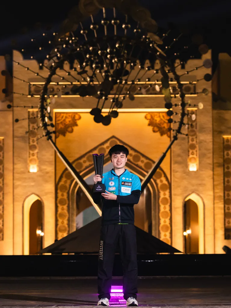 WTT冠軍賽／睽違798天　林昀儒直落四封王's story cover image