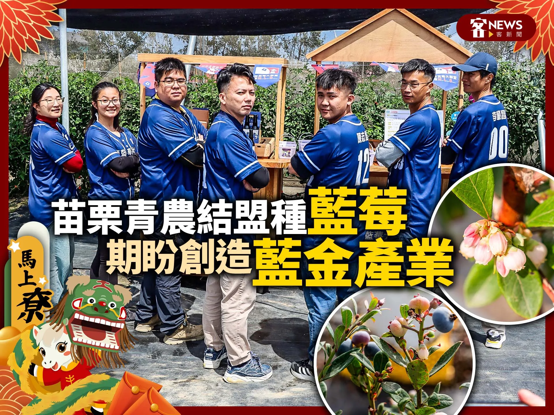 苗栗青農結盟種藍莓　期盼創造「藍金」產業's story cover image