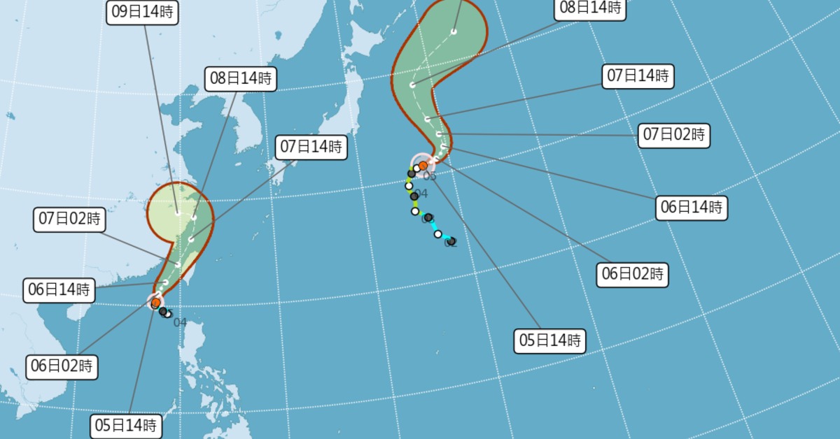 颱風假有望？12縣市暴風侵襲率80%↑ 大台北也超過70%'s story cover image