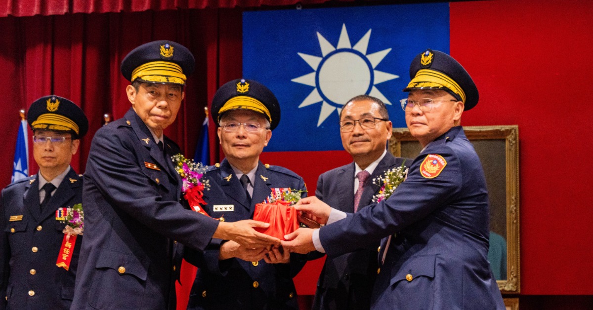 方仰寧接任新北警局長！侯友宜親監交叮囑三件事 肯定新莊警破箱屍案's OG Image