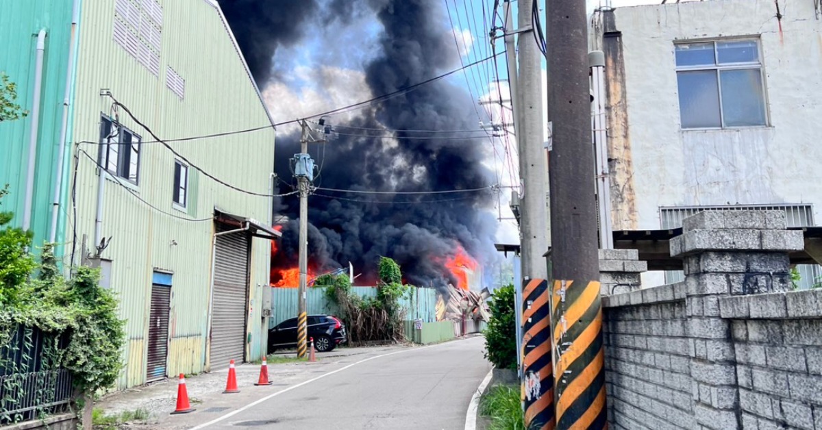 快訊／桃園回收廠大火！環保局呼籲：這些區域別出門's OG Image