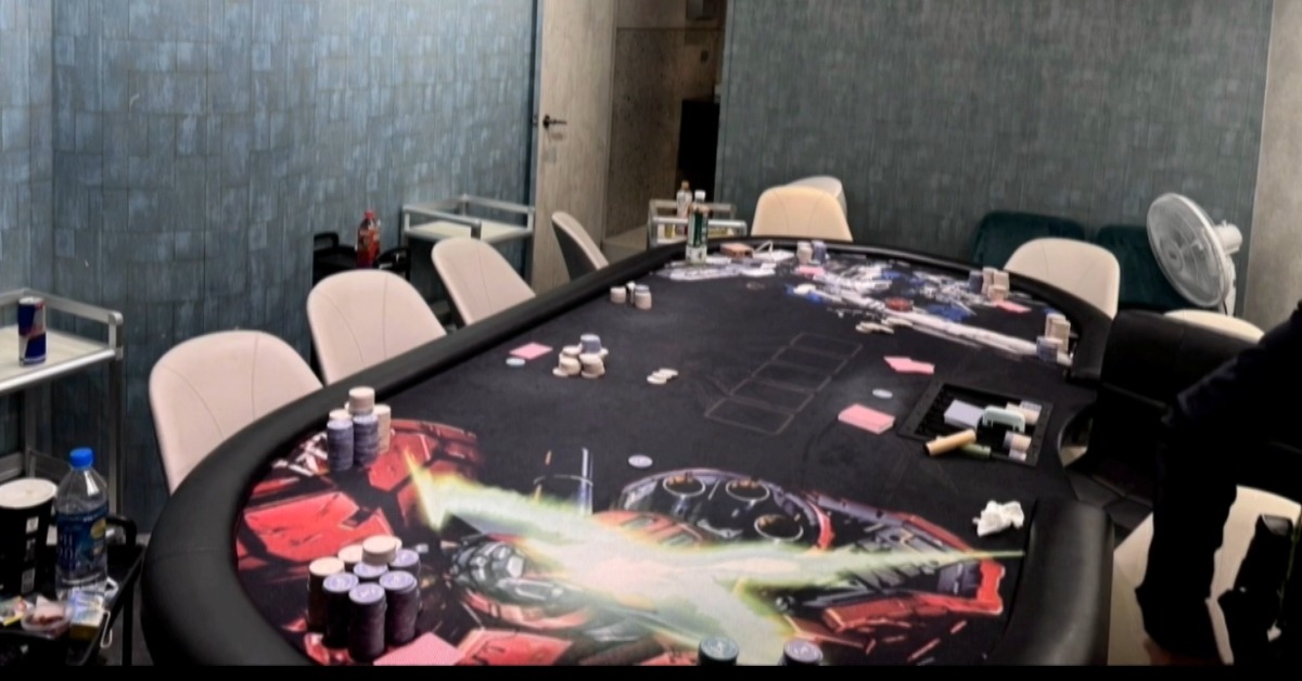 住商大樓藏德州撲克賭場 「2.3萬粉」網紅遭逮's story cover image