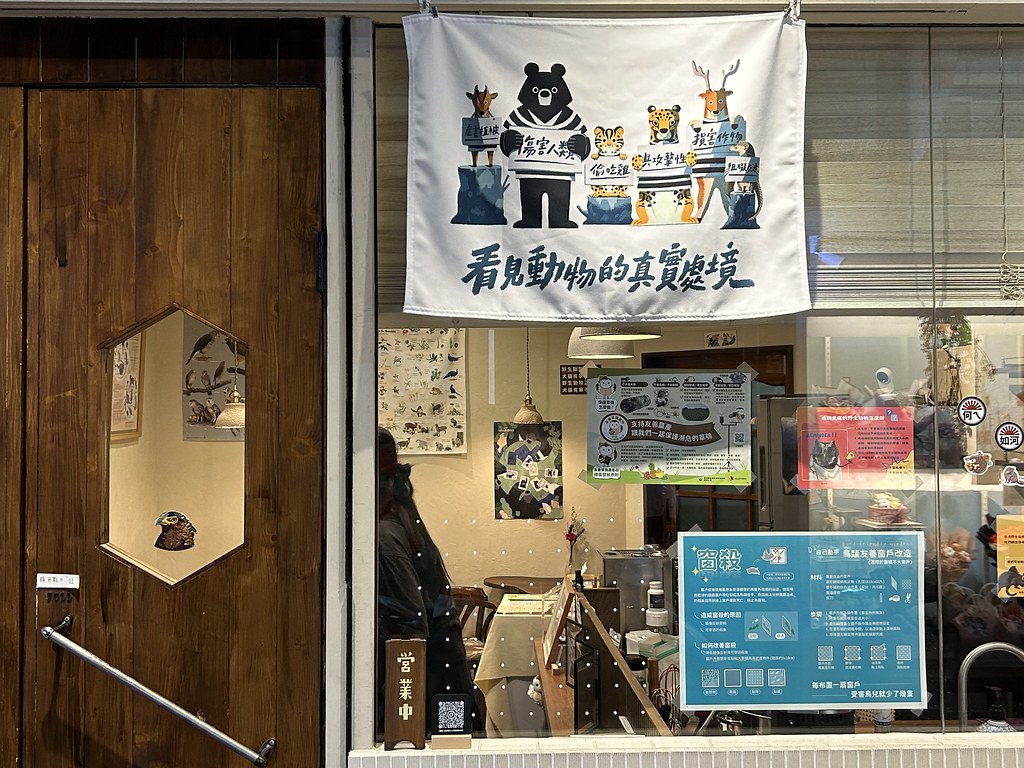 在一個餵遊蕩貓的商圈 他開了一家野生動物保育主題咖啡廳's story cover image