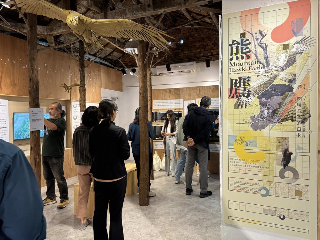 神秘的山林之王、獵物提重挑戰 《尋・閃現長空的白羽－熊鷹》特展揭幕's story cover image