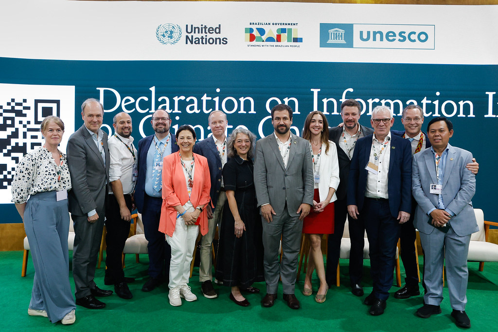 「掀起真相浪潮」 聯合國氣候大會首納議程12國宣示反擊假訊息's story cover image