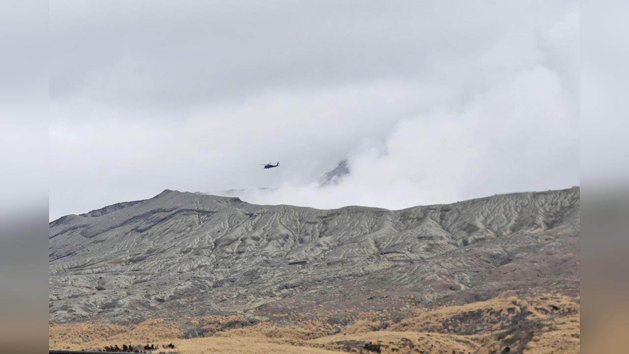 阿蘇火山直升機「載2台人」墜毀失聯！殘骸現場照曝光's OG Image
