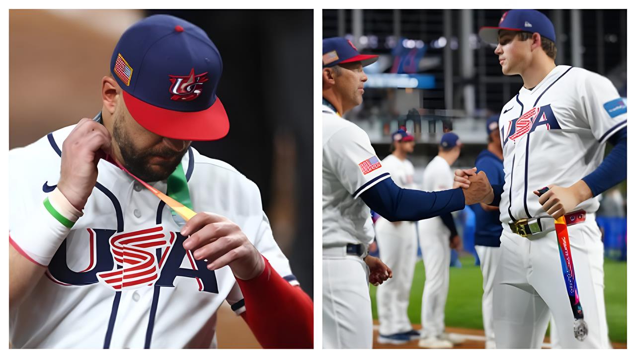 銀牌很失望！「美國重砲」史瓦伯、「火球終結者」領獎後直接拿掉