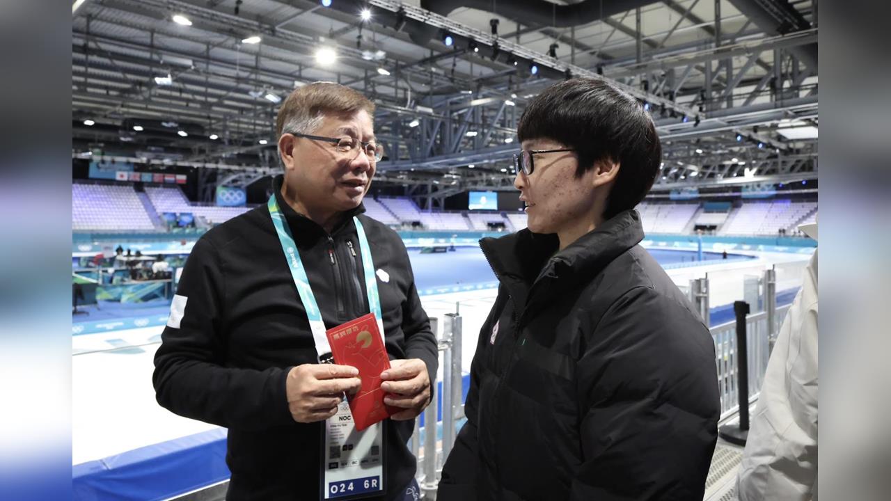 奧會主席蔡家福探視台灣隊選手加油打氣！走訪各地賽區進行國際交流's story cover image