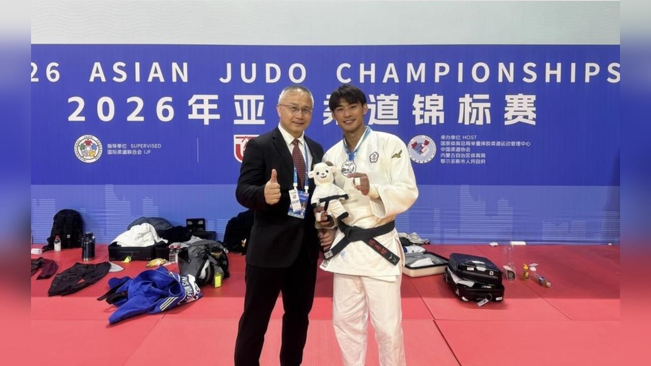 台灣「柔道男神」楊勇緯亞錦賽摘銀！持續參加國際賽全力備戰名古屋亞運's OG Image
