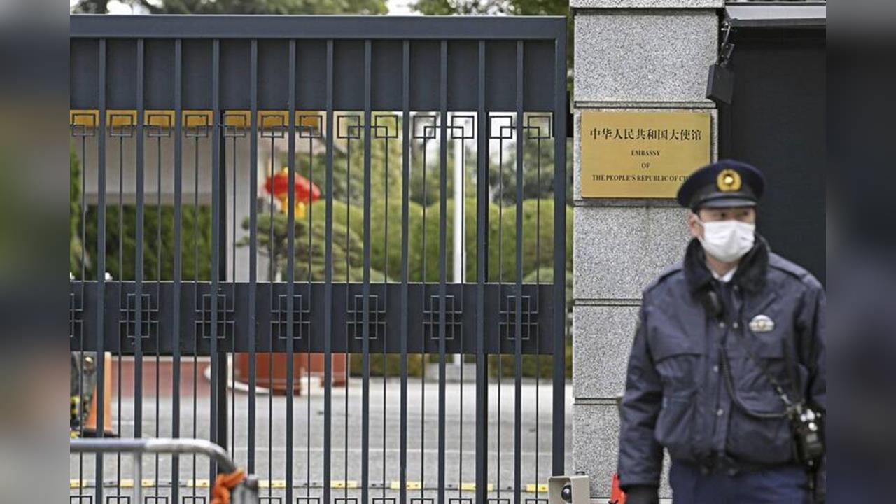 日本陸上自衛隊成員擅闖中國駐東京使館　揚言「殺死中方外交人員」