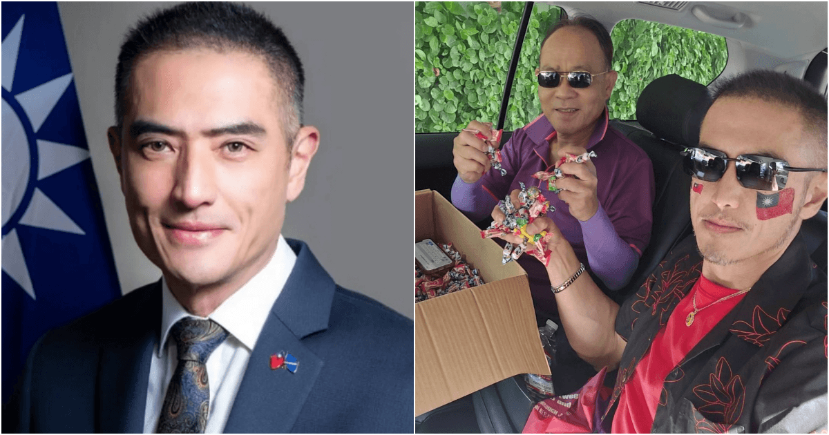 駐馬紹爾「最帥大使」耶誕遊行現蹤　秀國旗見「我愛台灣」又驚又暖