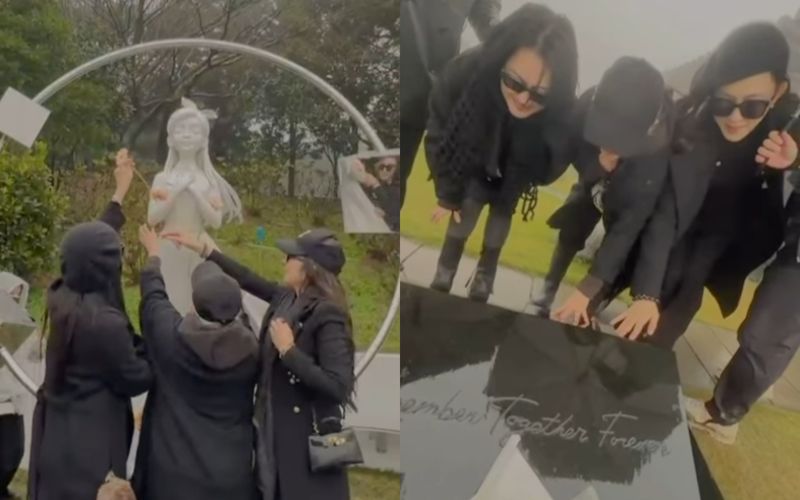 合體好姐妹悼念大S　范瑋琪在墳前脫口一句話遭批「白目」's story cover image