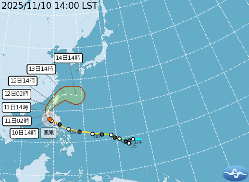 6縣市防豪大雨！鳳凰估17:30發海警　氣象署：明下半天陸警