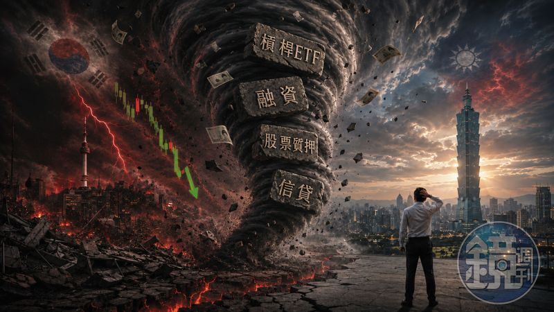 理財專題／韓股踩踏風暴啟示　揭台灣隱形槓桿鏈危機's story cover image