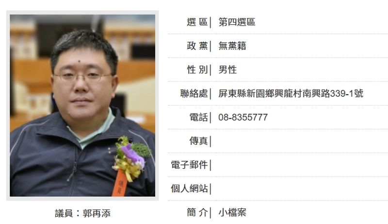 獨家／判刑定讞又跑一大咖！　屏東議員郭再添神隱遭通緝's story cover image
