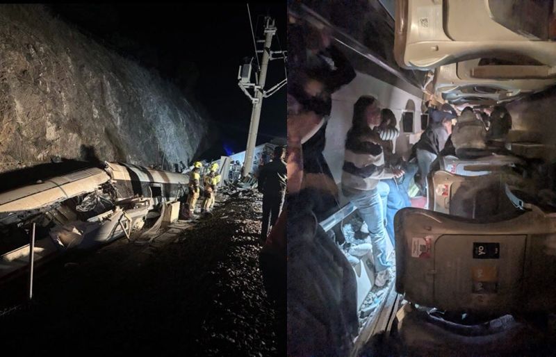 西班牙高鐵相撞慘劇！增至39死152傷　交通部諮詢多位專家「原因百思不解」