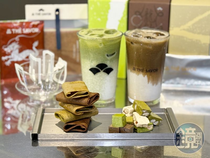 拜月老前先買伴手禮！糖村在大稻埕新開「品 PIN THÉ SAVOR」　喝現刷台灣「磨茶」、把一口茶牛軋糖帶回家's story cover image