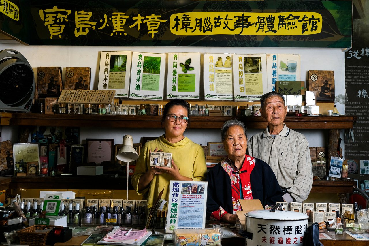 一位 90 歲老師傅，守護樟腦故事館，收藏百年台灣樟腦記憶，即將從東勢消失
