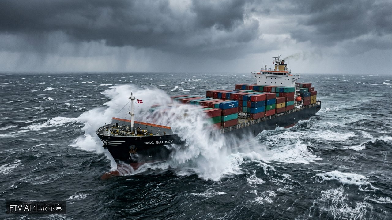 黑海船隻起火7人失蹤 羅馬尼亞外海疑再遭戰火波及's OG Image