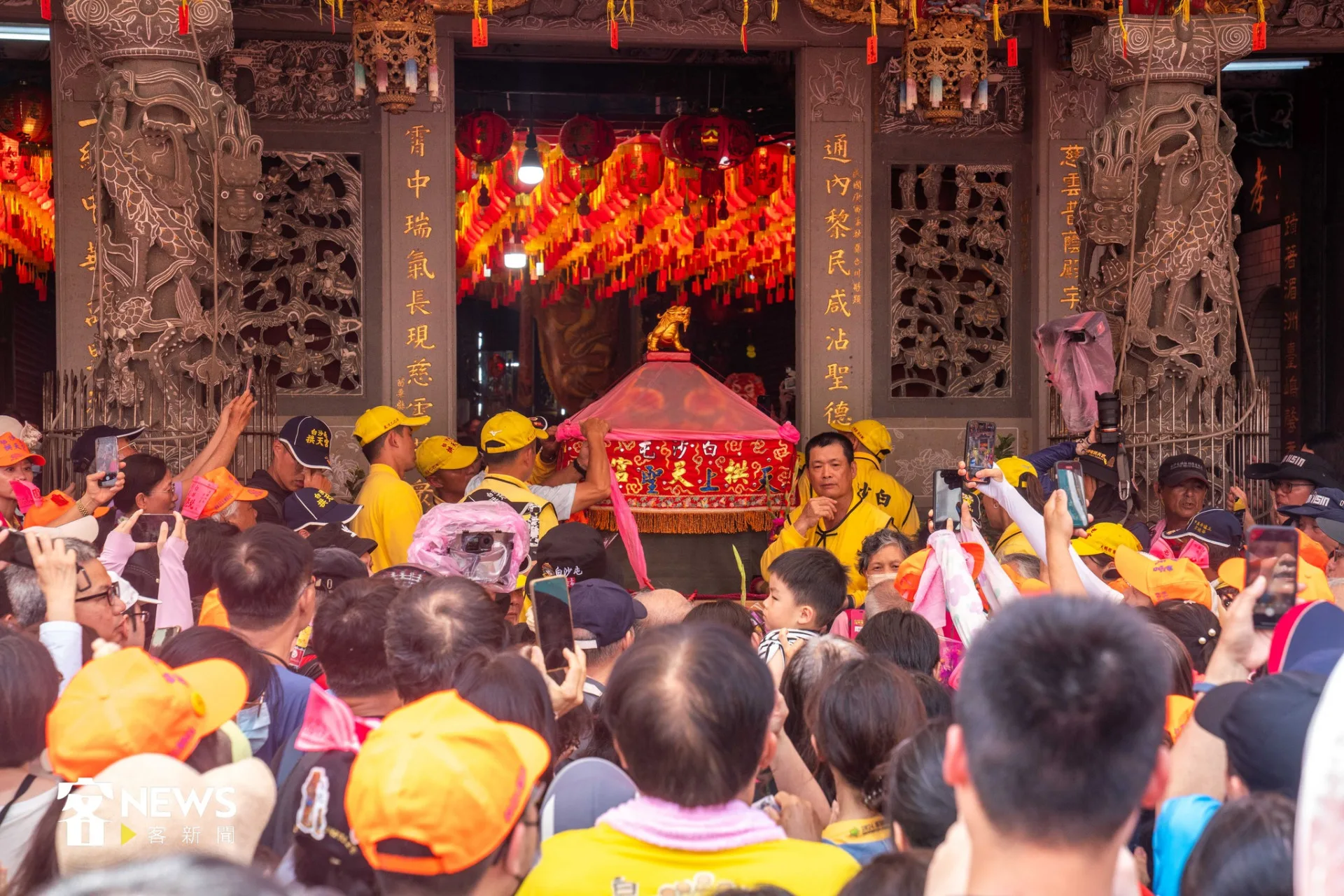 白沙屯媽祖往北港進香擇日 4/12深夜登轎啟程's OG Image